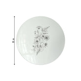 10 In. Dandelion Bloom Design Plastic Plates | 40 Count